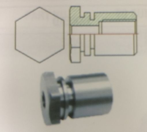 Bilde av Hex Brake Locator M10x1.0