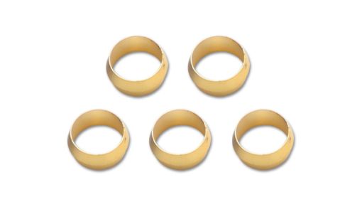 Bilde av Vibrant 1/4in Brass Olive Inserts - 5pk