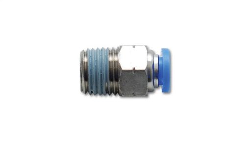 Bilde av Vibrant Male Straight Pneumatic Vacuum Fitting (1/8in NPT Thread) - for 1/4in (6mm) OD tubing