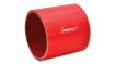 Bilde av Vibrant 4 Ply Reinforced Silicone Straight Hose Coupling - 2in I.D. x 3in long (RED)