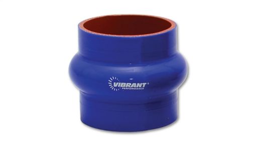 Bilde av Vibrant 4 Ply Reinforced Silicone Hump Hose Connector - 1.5in I.D. x 3in long (BLUE)