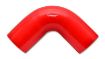 Bilde av Vibrant 4 Ply Reinforced Silicone Elbow Connector - 2.25in I.D. - 90 deg. Elbow (RED)