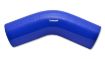 Bilde av Vibrant 4 Ply Reinforced Silicone Elbow Connector - 2.75in I.D. - 45 deg. Elbow (BLUE)