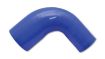 Bilde av Vibrant 4 Ply Reinforced Silicone 90 degree Transition Elbow 2in ID x 2.5in I.D. 90 deg. Elbow BLUE