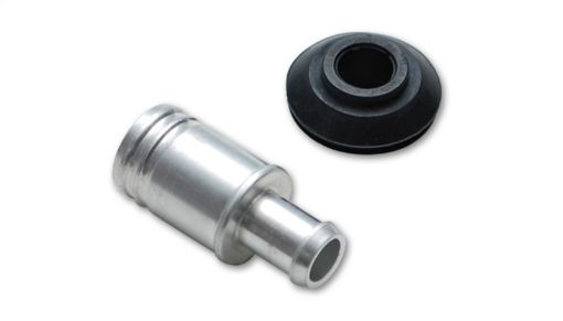 Bilde av Vibrant 16mm (5/8in) O.D. Aluminum Vacuum Hose Fitting (includes Rubber Grommet)