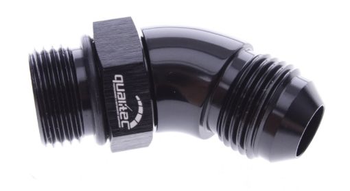 Bilde av 45gr. - AN8 - AN8 (3/4"-16 SAE UNF) - Black - High flow