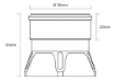 Bilde av Remote mount fill neck for the CFC Unit