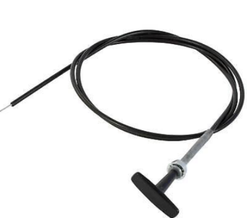 Bilde av Grayston ‘T’ Black Handle Pull Cable 3M