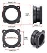 Bilde av 2.5" to 3" V-Band Turbo Downpipe Exhaust Flange Adapter 4 Bolts